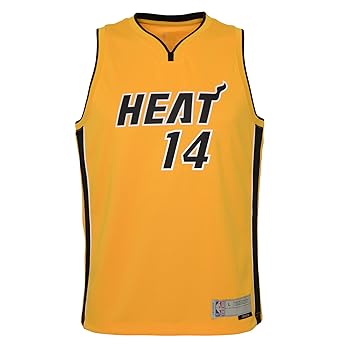 Amazon.com: Outerstuff Tyler Herro Miami Heat Yellow #14